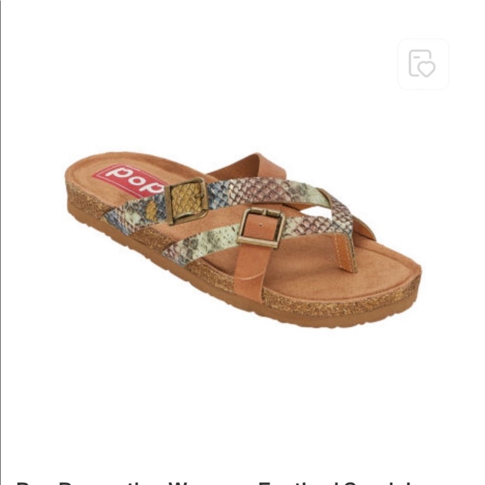 POP “Recreation” Women’s Casual Slip-on Sandals ▪️ 6.5